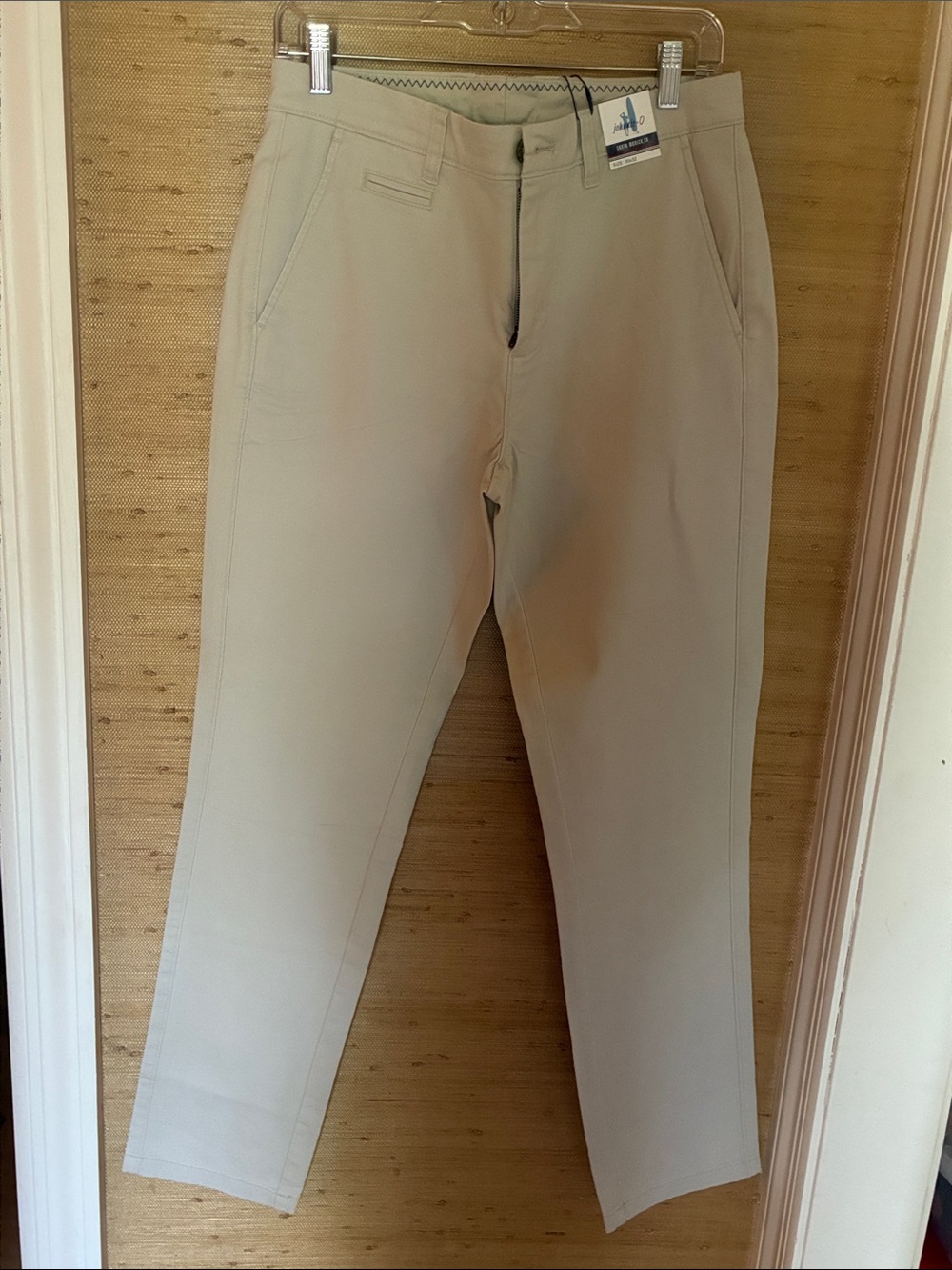 Johnnie O Men's Khaki Pants in Stone - Lightweight Comfort